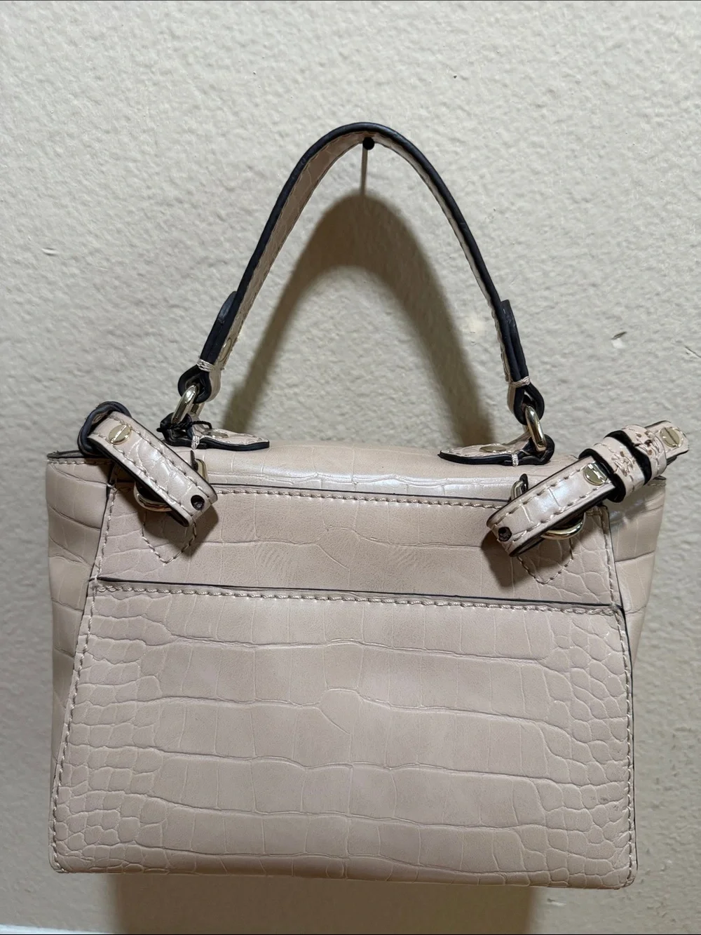 Banana Republic bone-colored purse